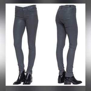 Vince Dylan Coated Skinny Jeans size 25